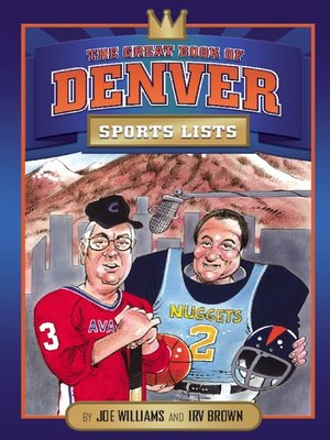 cover image of The Great Book of Denver Sports Lists
